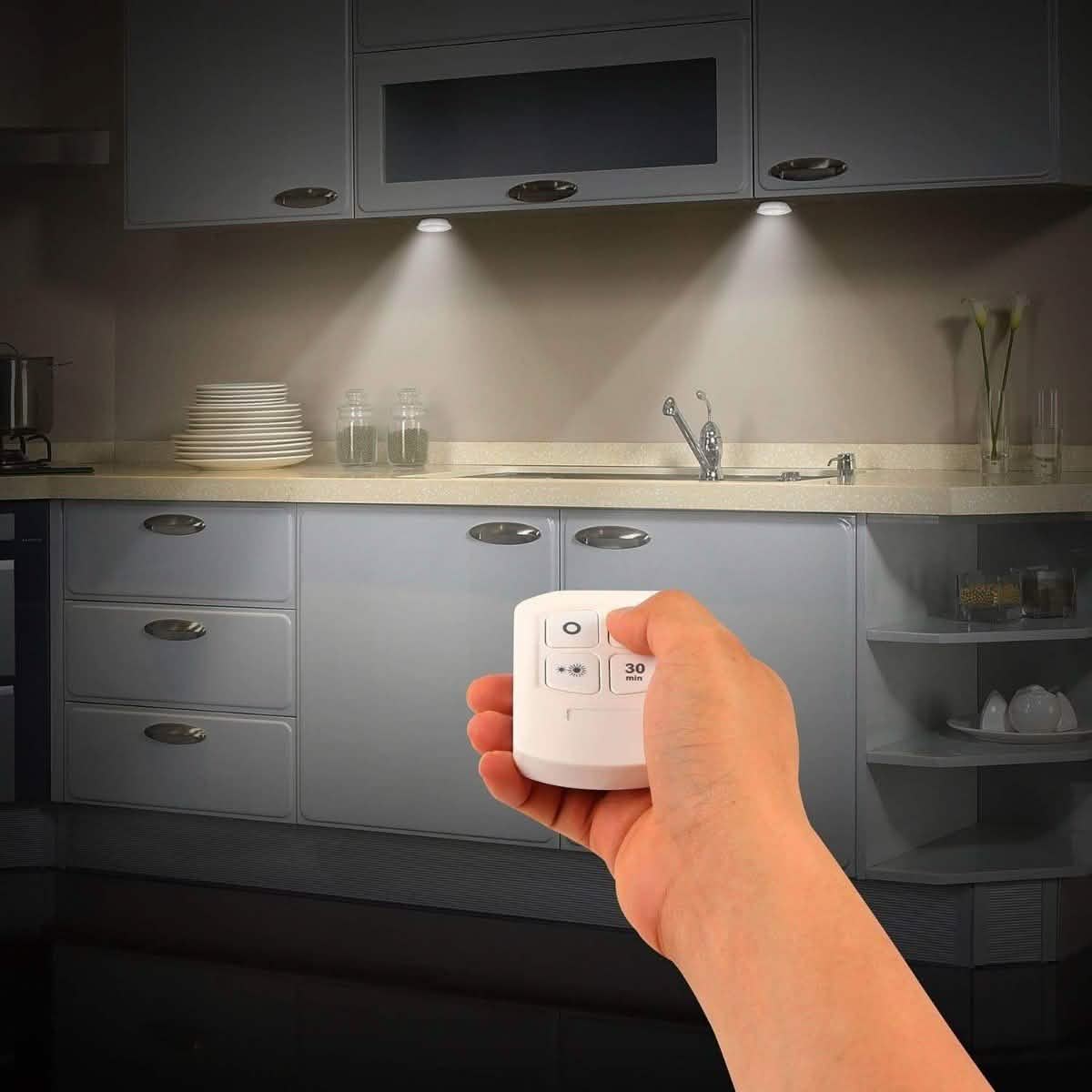 3-Pieces: LED Night Cordless Battery Powered DailySale