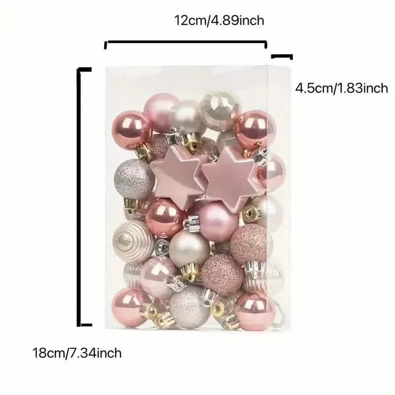 33-Pieces: Christmas Glitter Star Tree Topper DailySale