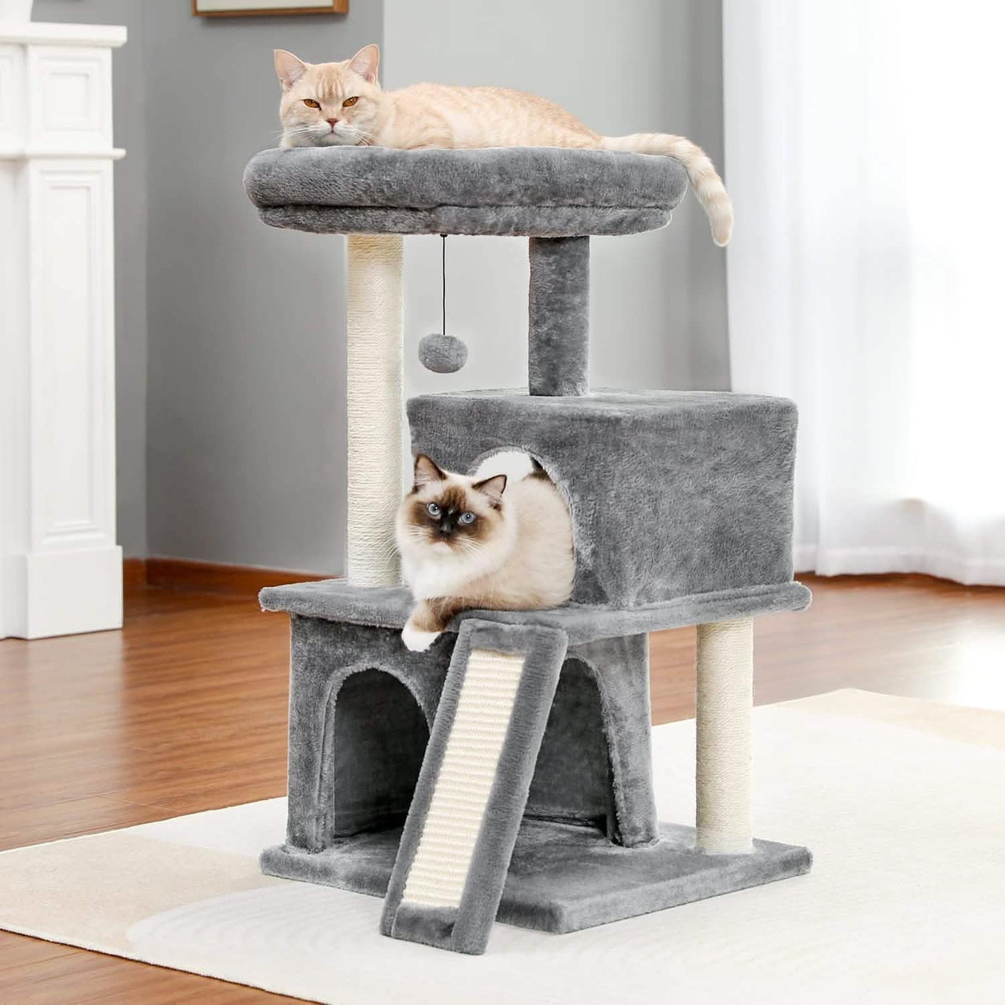 34" Cat Tree Deluxe Tower DailySale