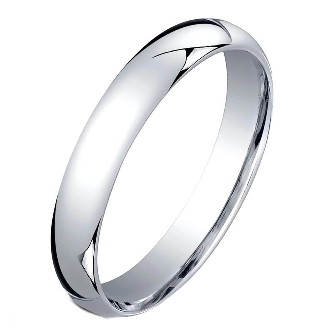 3MM Unisex Comfort Fit Wedding Band Ring DailySale