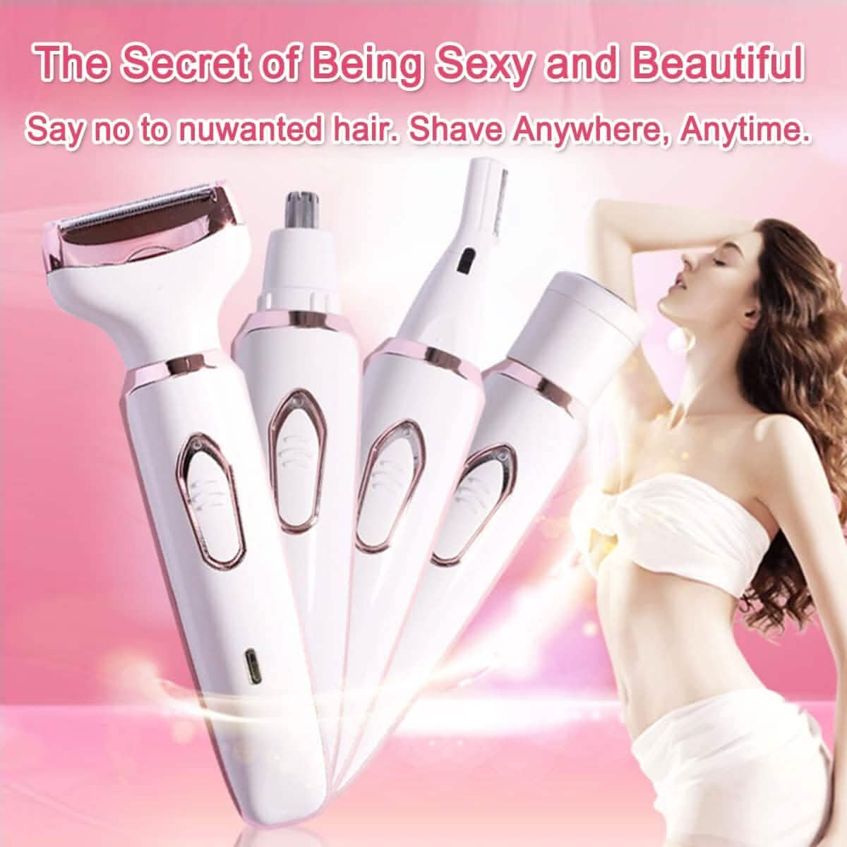 4-in-1 Electric Razor for Women DailySale