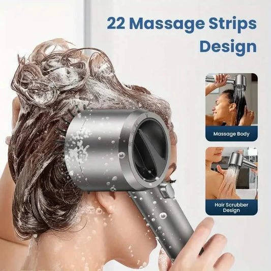 4-in-1 Removable Shower Head With 5 Filters and 3 Settings DailySale
