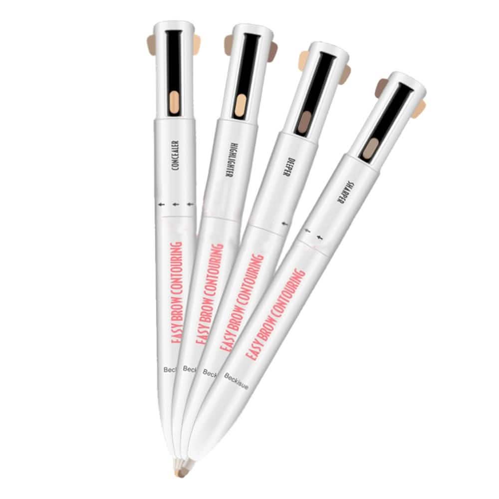 4-in-1 Waterproof Pro Rotating Eyebrow Contouring Pencil DailySale