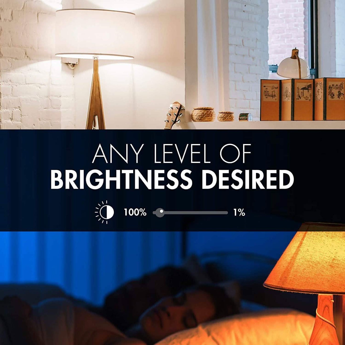4-Pack: Smart WiFi LED Light Bulb with White and Color Changing Light Bulb DailySale