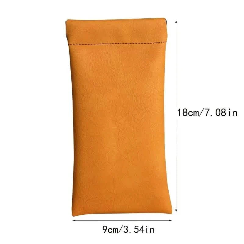 4-Pack: Soft PU Leather Reading Glasses Bag DailySale