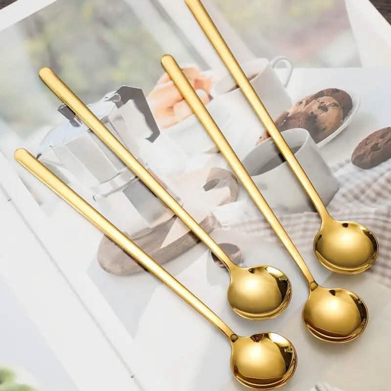 4-Piece: 6.85'' Coffee Espresso Spoons DailySale