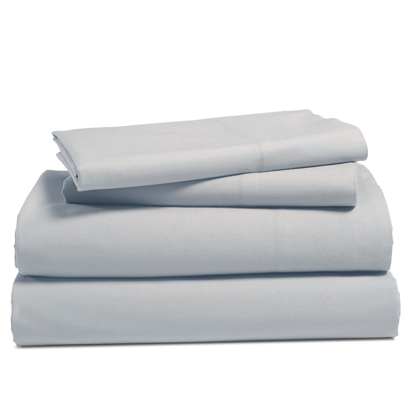 4-Piece Set: 100% Cotton Super Soft Solid Sheet DailySale