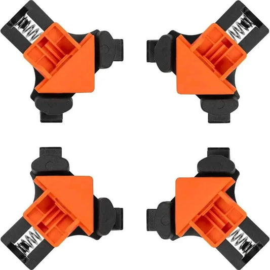 4-Piece Set: Precision 90 Degree Angle Clamps for Woodworking DailySale