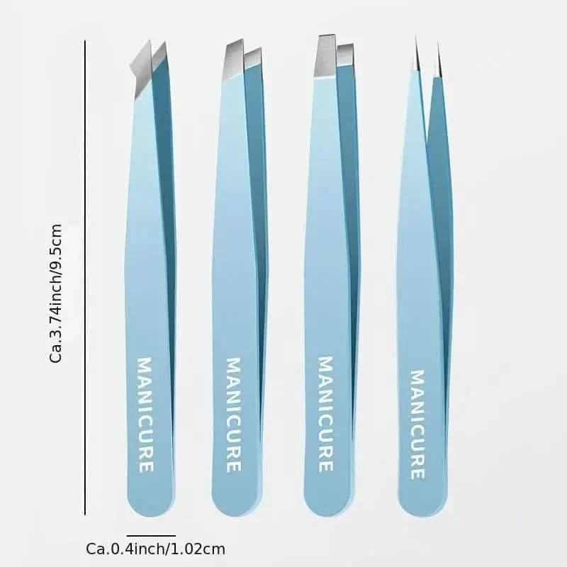 4-Pieces: High-Quality Eyebrow Tweezer DailySale