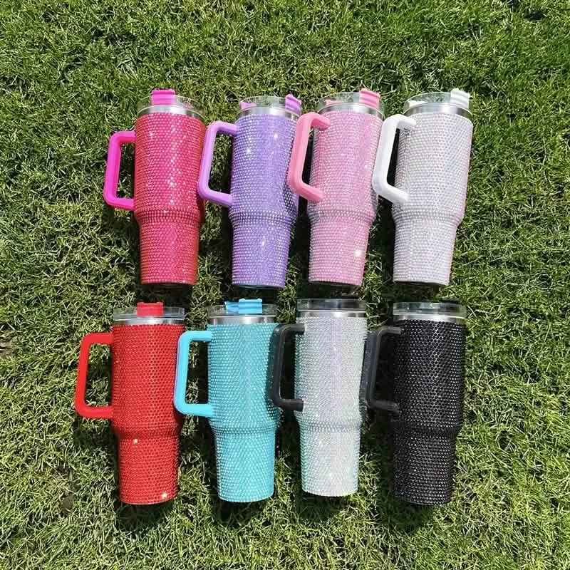 40 Oz Super Sparkly Rhinestone Bling Tumbler DailySale
