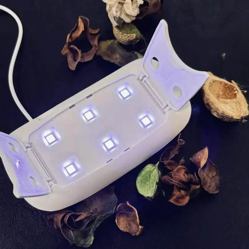 6W UV LED Nail Lamp – USB Portable Gel Curing Light DailySale