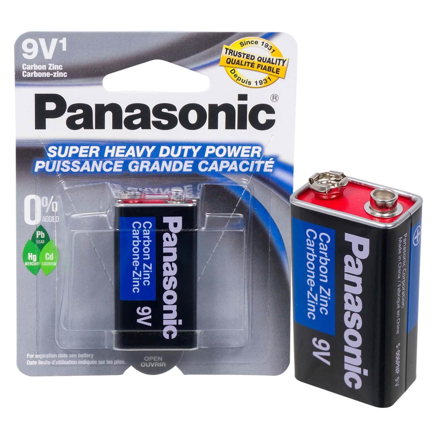48-Pack: Panasonic Super Heavy Duty 9V Batteries DailySale