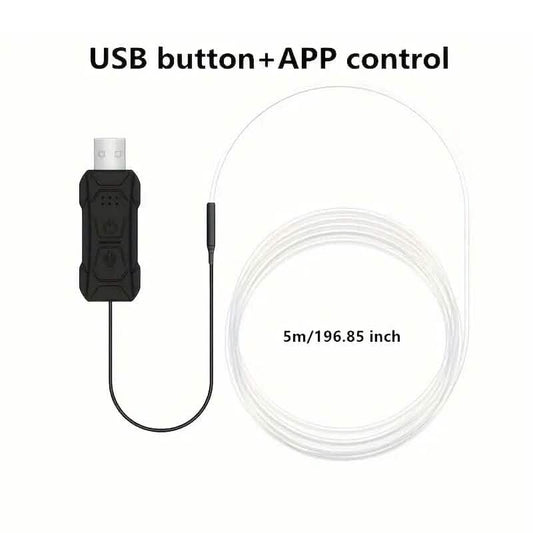 4.98 Meter Car Interior RGB LED Strip Lights DailySale