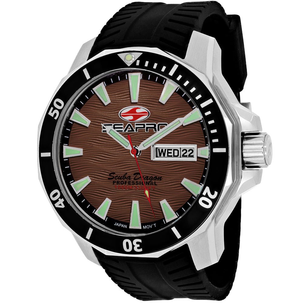 Seapro Men's Scuba Dragon Diver Limited Edition 1000 Meters Bids.com