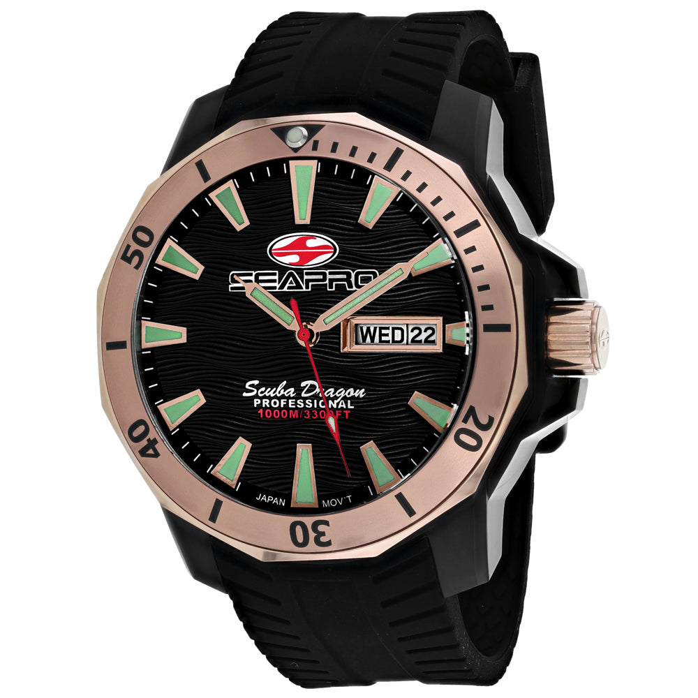 Seapro Men's Scuba Dragon Diver Limited Edition 1000 Meters Bids.com