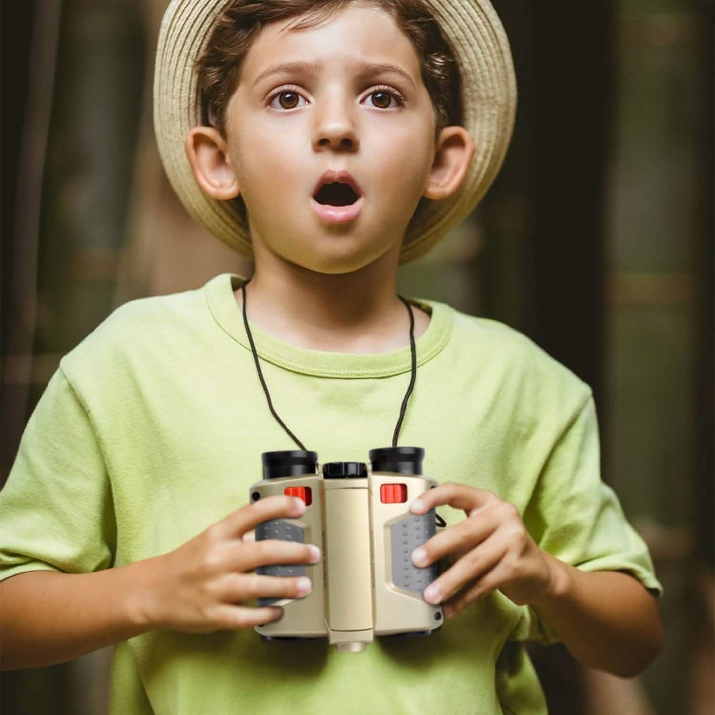 4x30 Kid Toy Night Vision Binoculars with Pop-Up LED Light DailySale