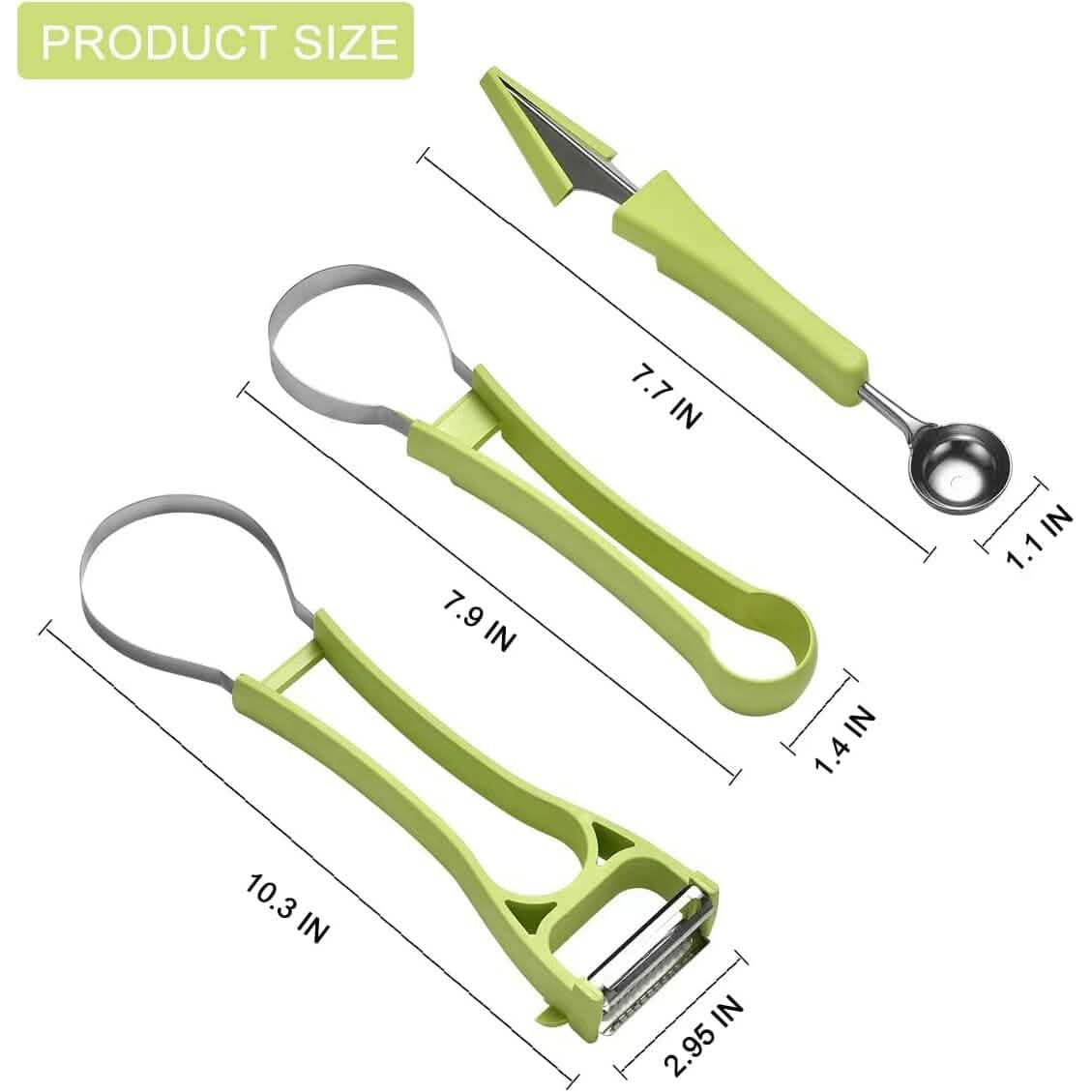 5-in-1 Stainless Steel Fruit Carving Tools DailySale