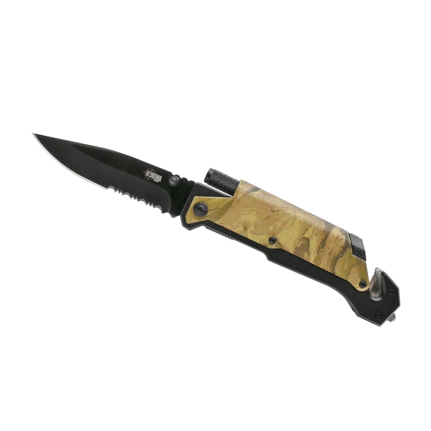 5-in-1 Survival Knife with LED Flashlight & Fire Starter DailySale