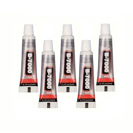 5-Pack: B-7000 Adhesive Glue for Jewelry, Plastic, Metal, Glass, Ceramic DailySale