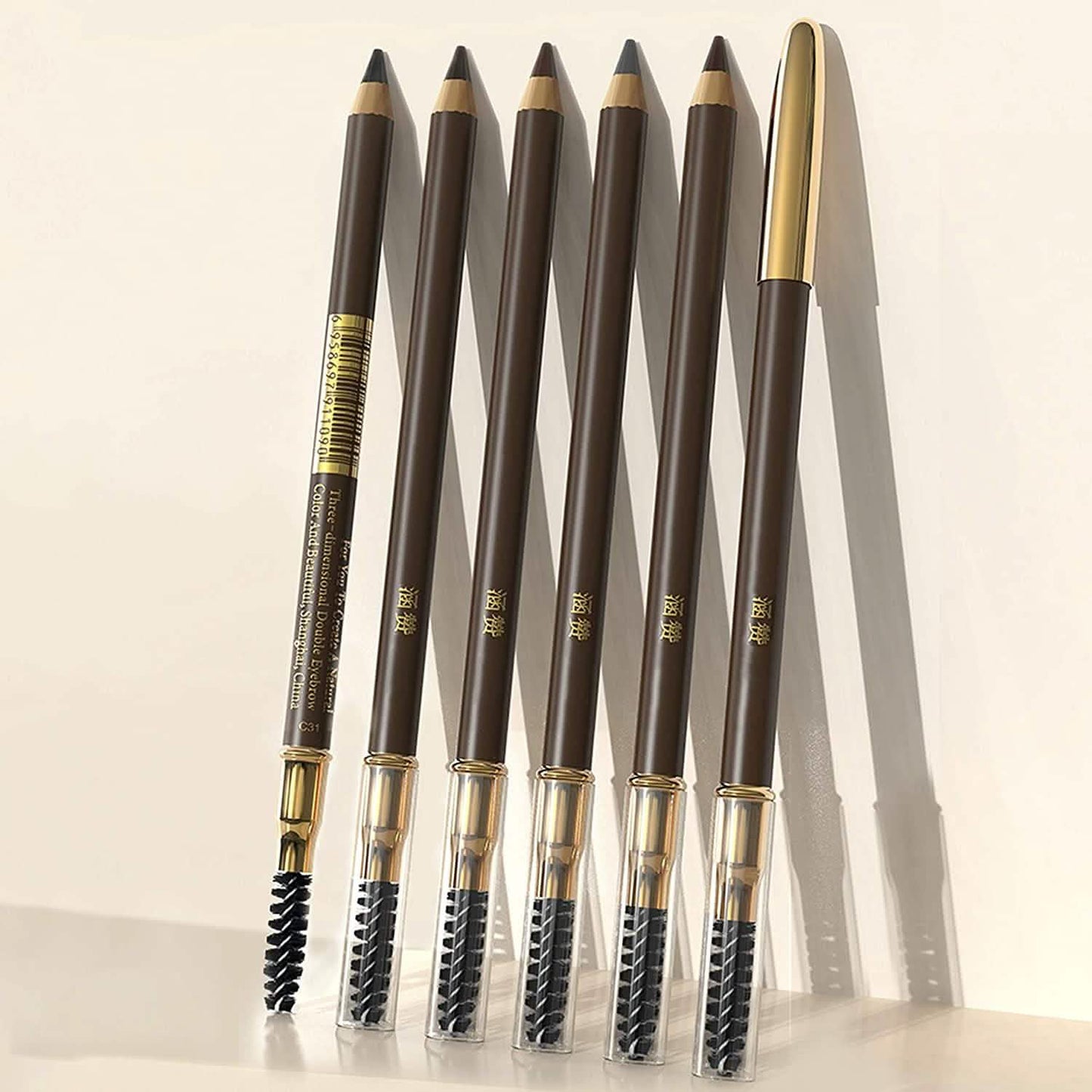 5-Pack: Eyebrow Pencil Longlasting Waterproof Durable Liner DailySale