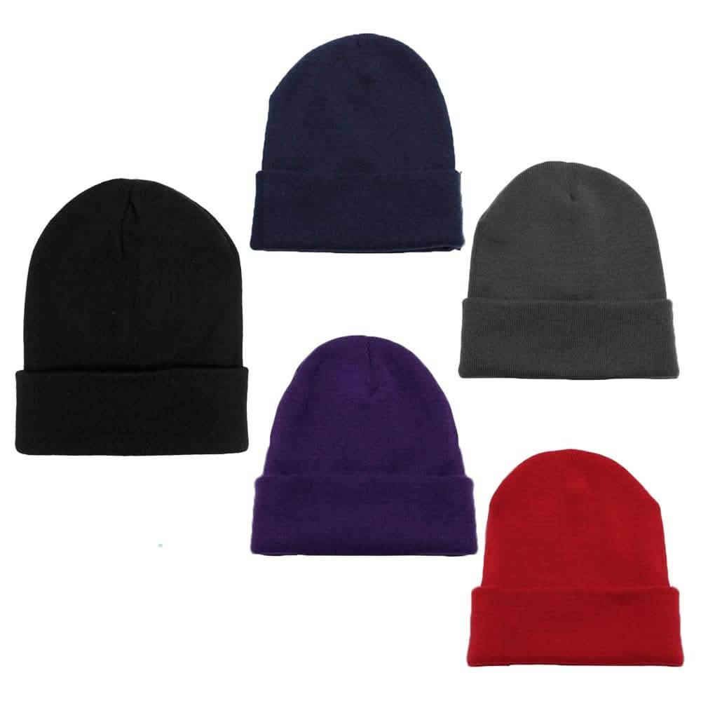 5-Pack: Thermal Windproof Winter Beanie Hat DailySale