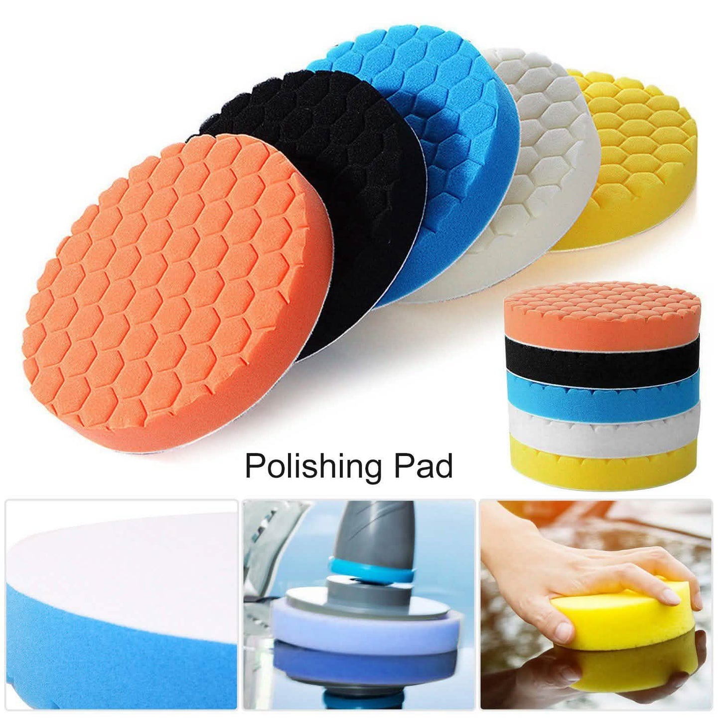 5-Piece: Car Polishing Sponge Pads DailySale