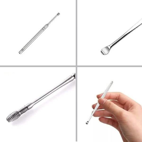 5-Piece: Stainless Steel Earpick Set DailySale