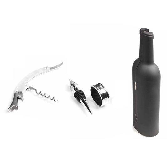 5-Piece: Wine Opener Set with Bottle-Shaped Case DailySale