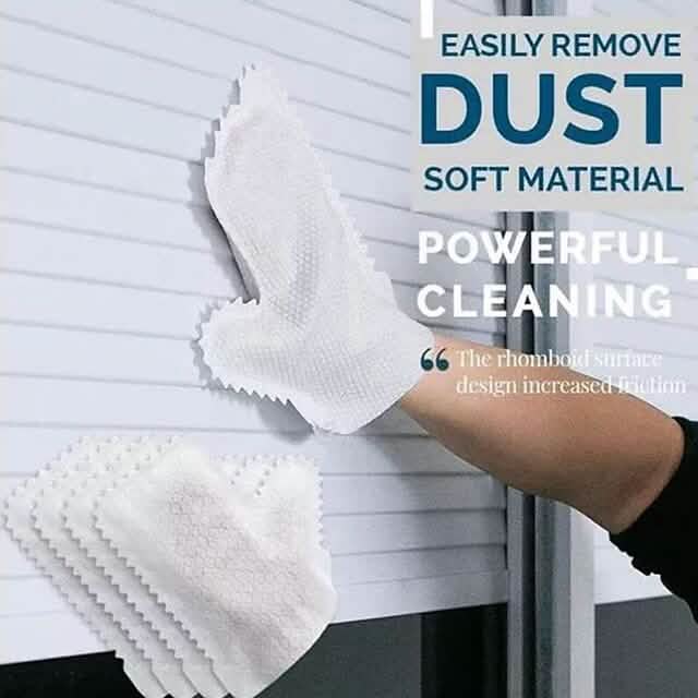 50-Pieces: Dust Cleaning Gloves Eco-friendly Disposable Gloves DailySale