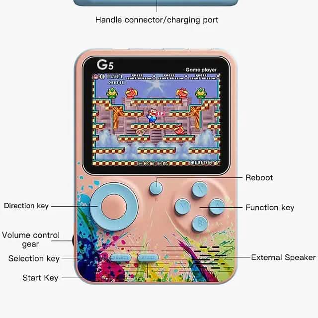 500 Games Mini Handheld Retro Portable Video Game Console DailySale