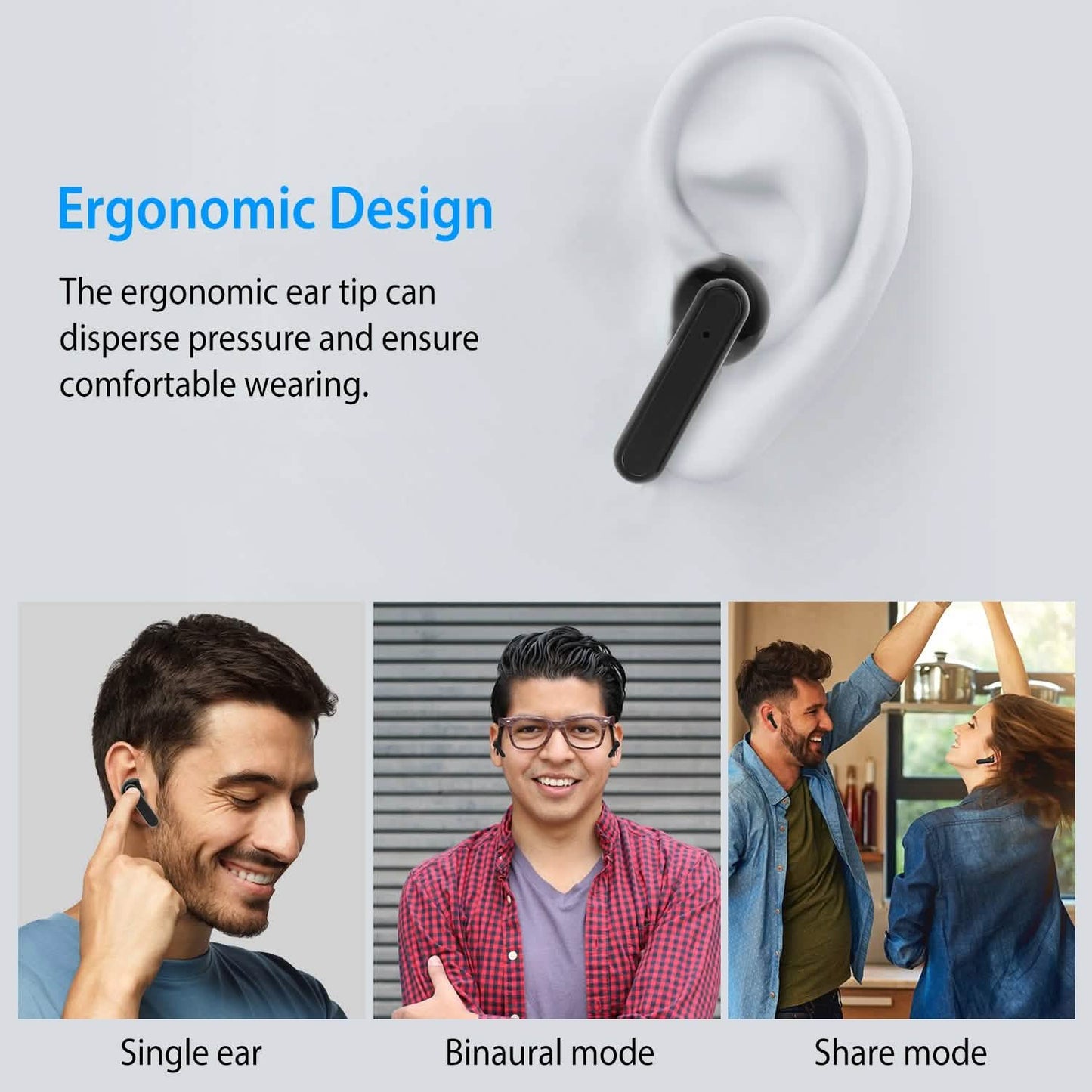 5.3 TWS Wireless Earbuds Touch Control Headphone DailySale