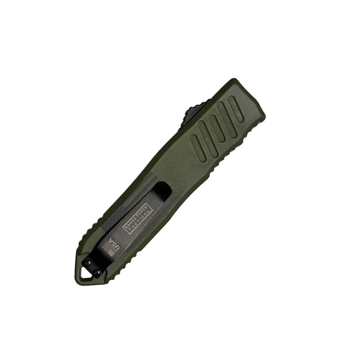 2-Pack: 5.5" Automatic OTF Knife w/ Half Serrated Dagger Blade DailySale