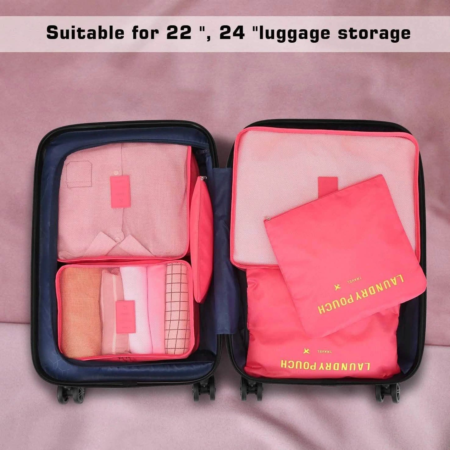 6-Pack: Fitnate Compression Packing Cubes DailySale