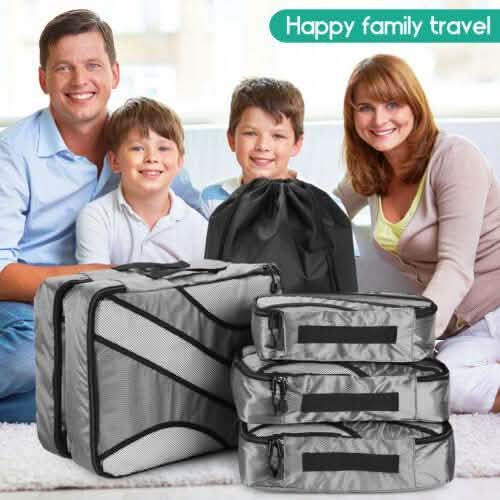 6-Pack: Travel Suitcase Storage Bag Set DailySale