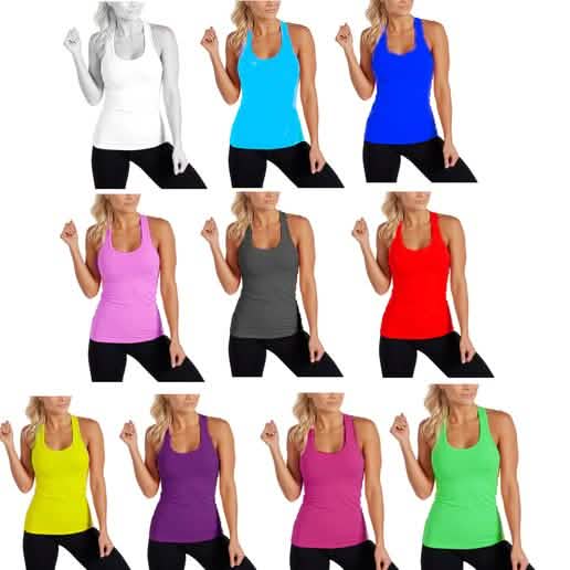 6-Pack: Women's Solid Smooth Assorted Tank Tops DailySale