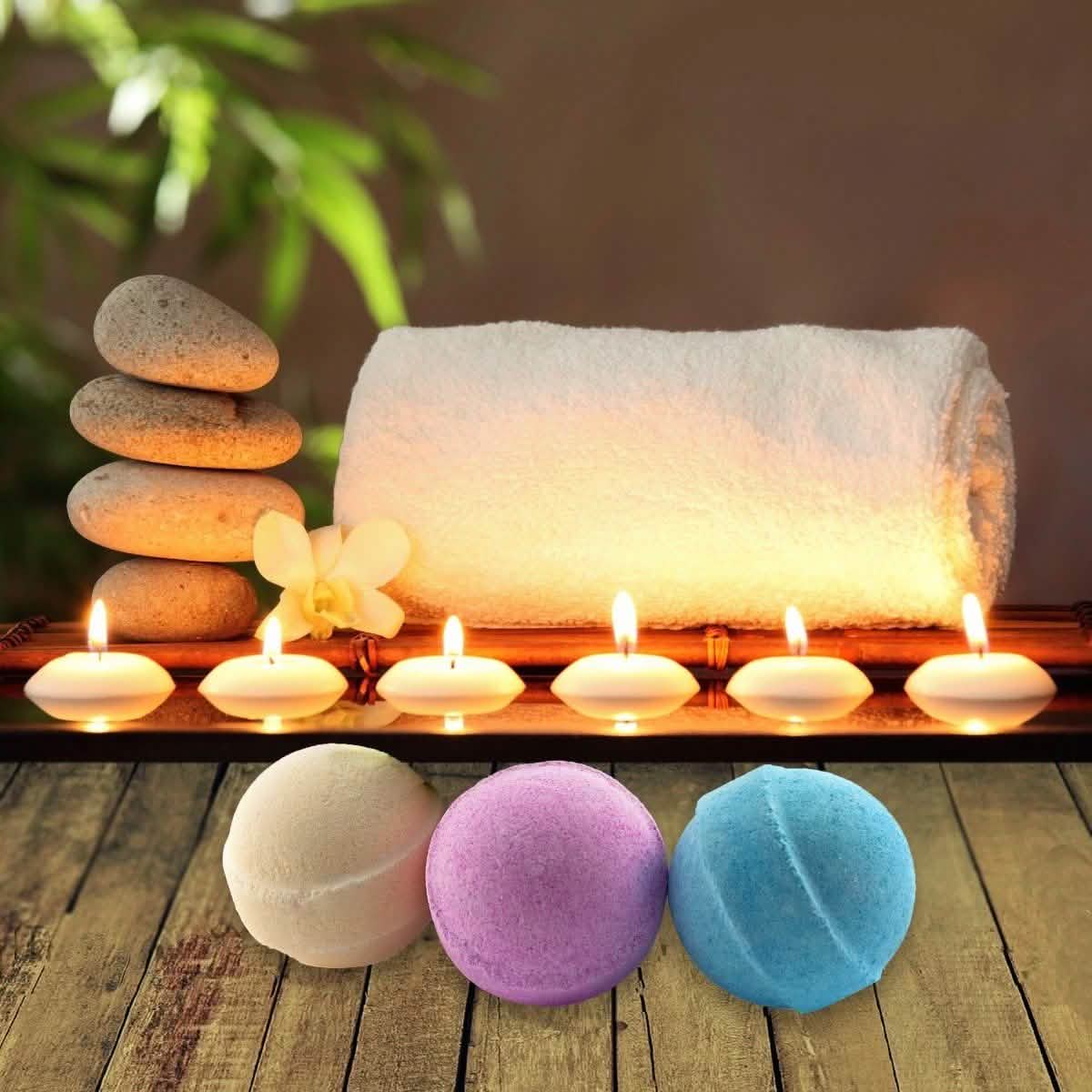 6-Piece Set: Organic Handmade Bath Bombs DailySale