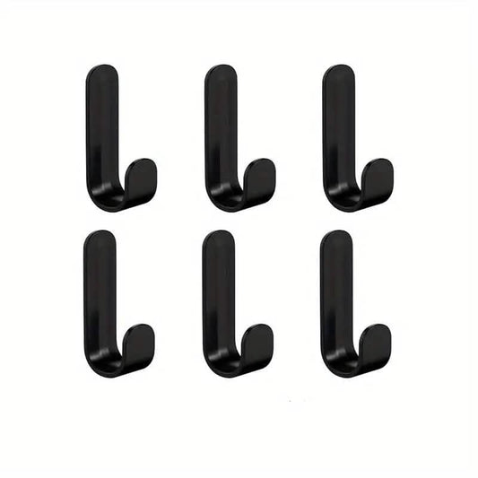 6-Pieces: Easy Install J-Shaped Hooks DailySale