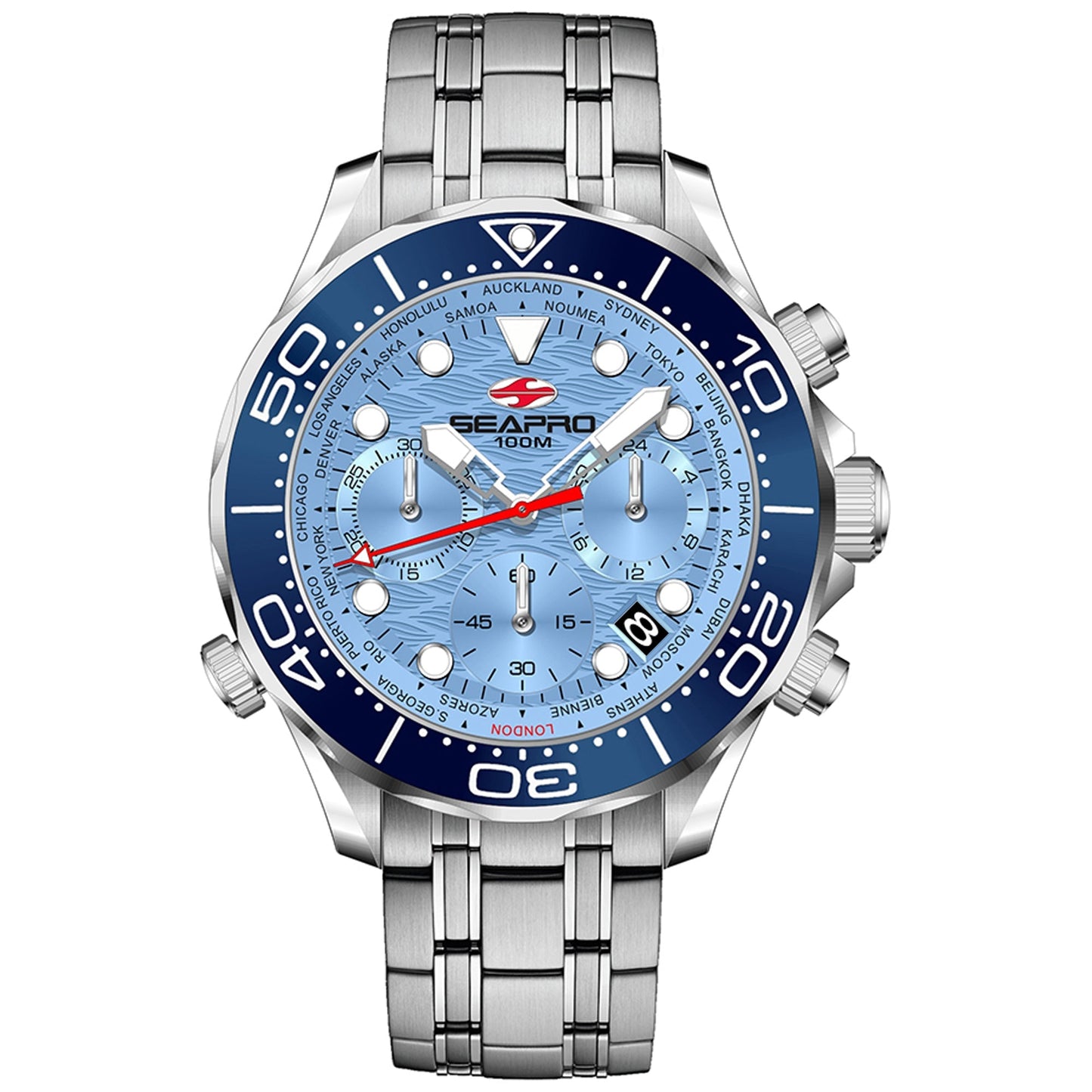 Seapro Men's Mondial Timer Bids.com