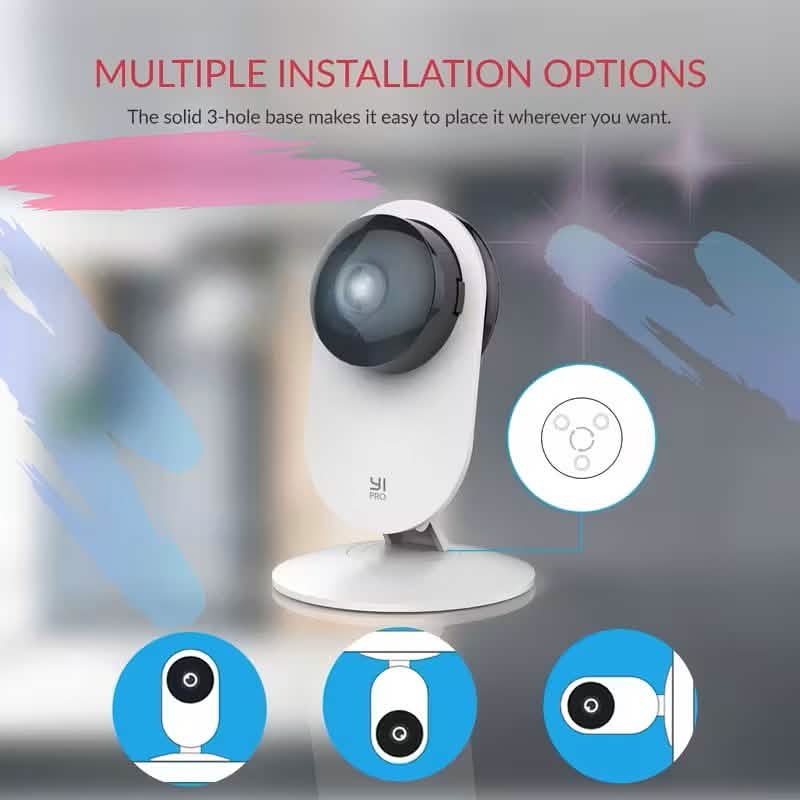 2K HD Indoor/Outdoor Wi-Fi Camera – Color Night Vision, 2-Way Audio, Motion Tracking DailySale