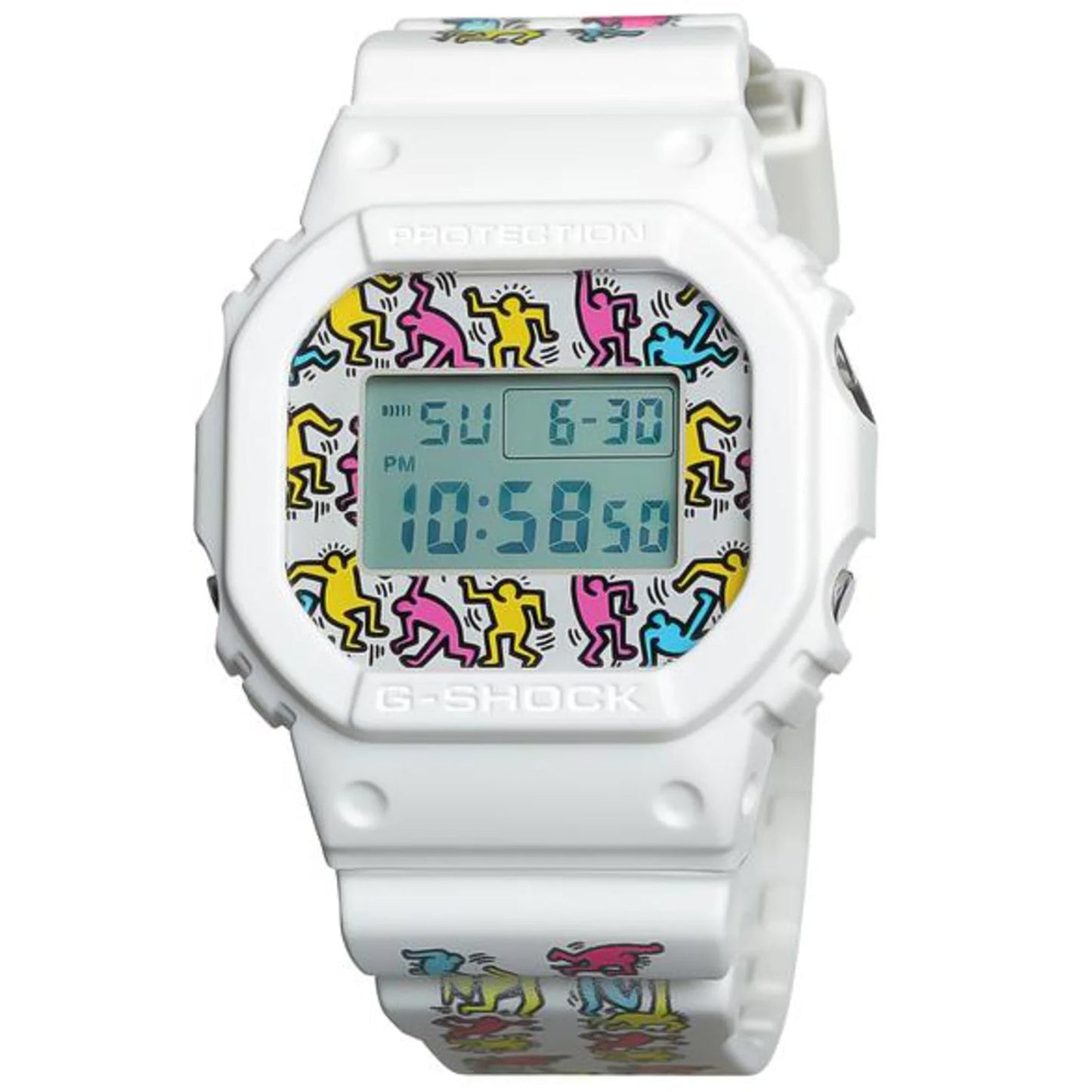 Casio Men's G-Shock x Keith Haring Series DW-5600 Bids.com