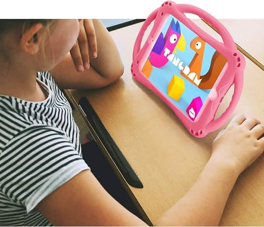 Kids Case for iPad Mini 5 4 3 2 1, Silicone, Childproof & Built-in Handle Stand (Open Box) DailySale