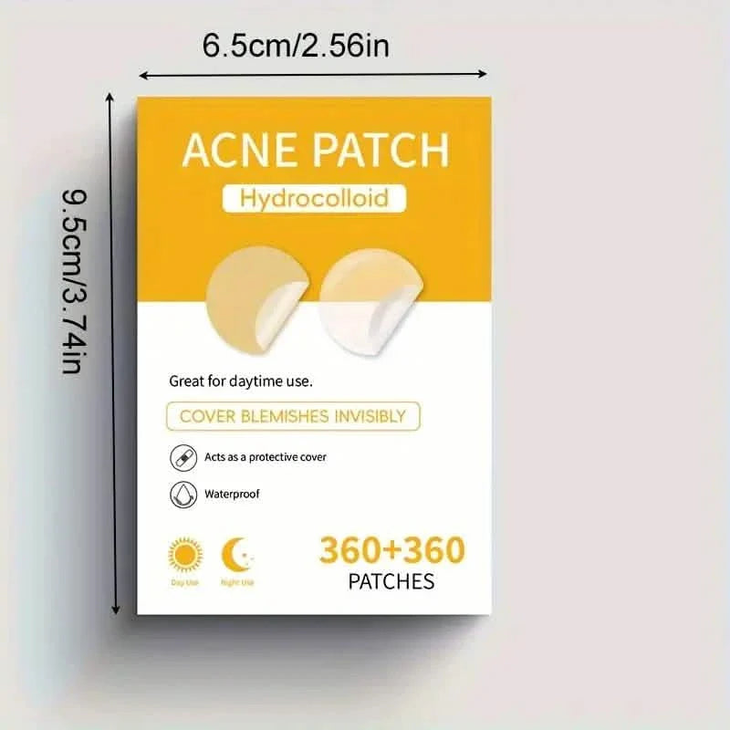 720 Count Hydrocolloid Acne Patches, Blemishes Pimples Covering Patch DailySale