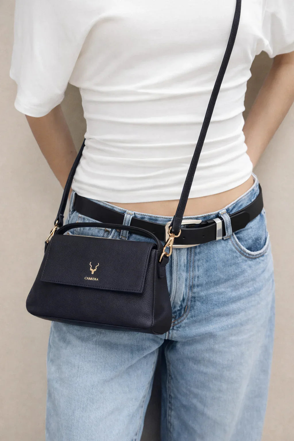 Carrera Arvelia Women’s Leather Bag – Floater Leather Shoulder & Top Handle Bag for Everyday Elegance | Minimal & Handcrafted Mizuri Leather