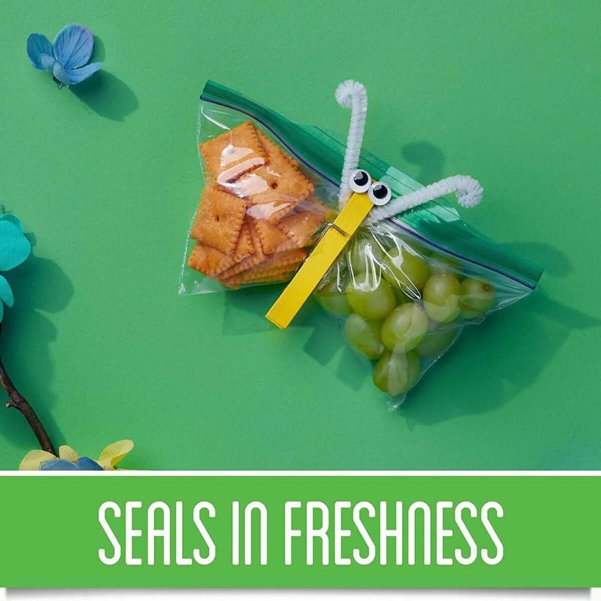 750-Piece: Ziploc Snack Bags with Grip n’ Seal DailySale