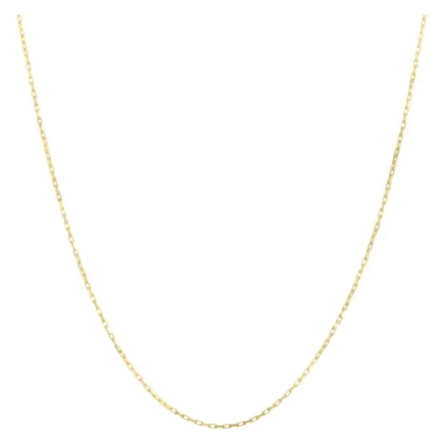 14k Yellow Gold French Cable Chain (1.30 mm) Bids.com