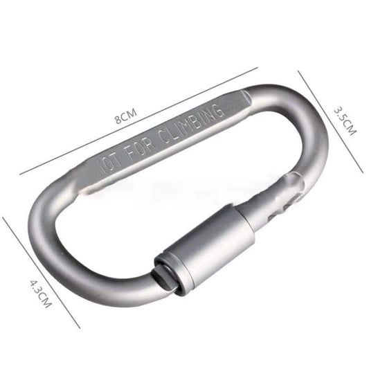 8-Pack: Aluminum Outdoor Carabiner DailySale