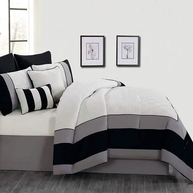 8-Piece: Kensie Oversized Queen Comforter Set DailySale