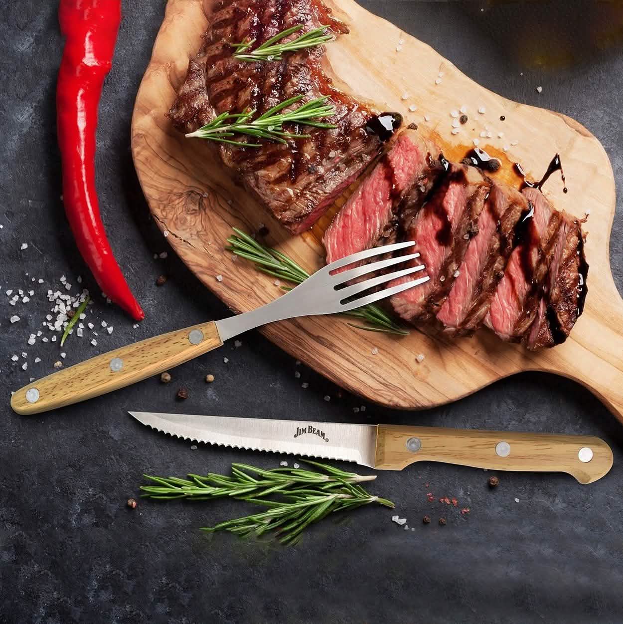 8-Piece Set: Steak Knife and Fork Set DailySale