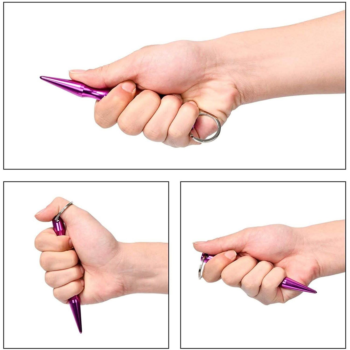 9-Pack: Aluminum Self-Defence Key Chain DailySale