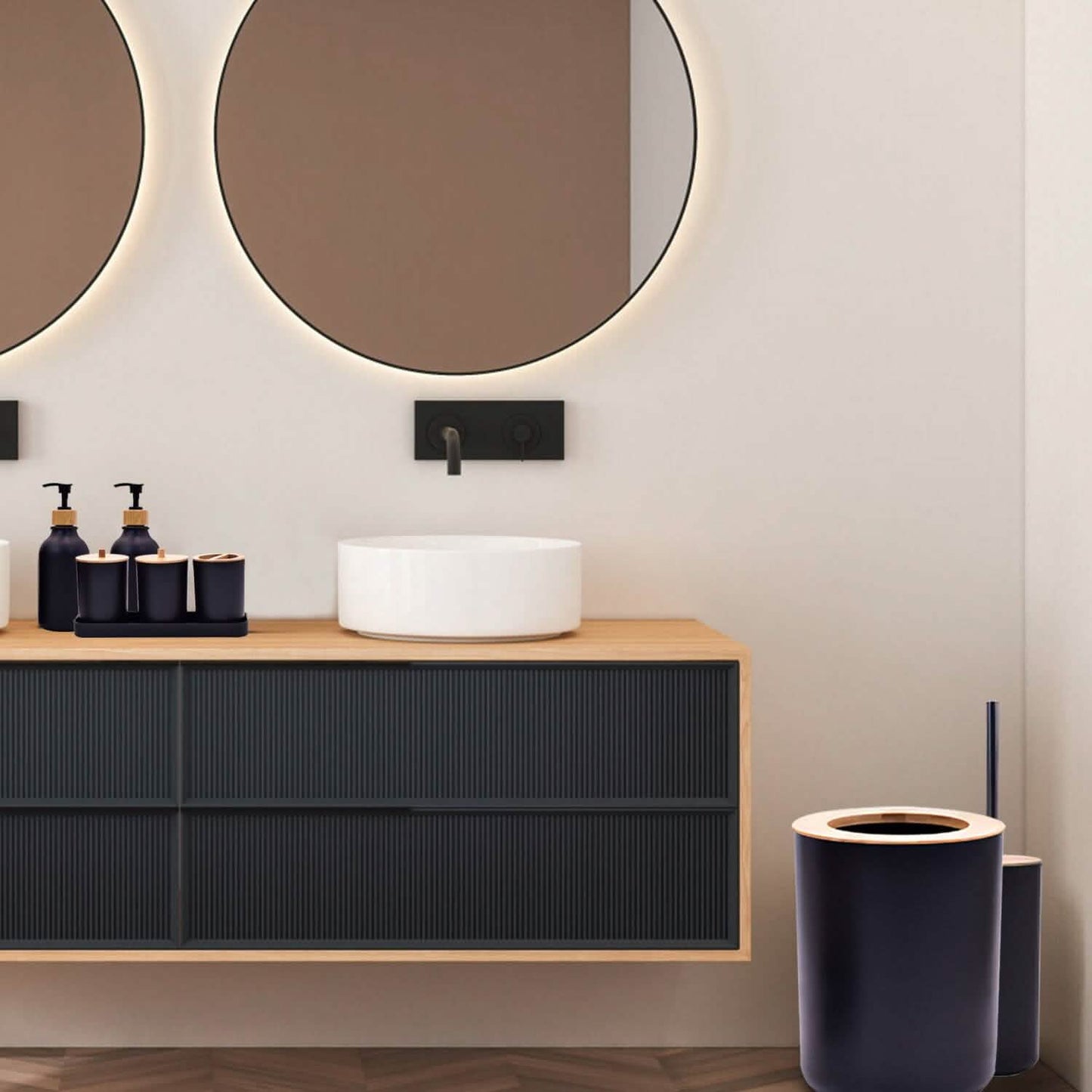 9-Piece: Bathroom Accessories Set DailySale